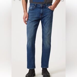 Mavi Zach Straight Leg Men’s Jeans 34/32 dark distressed wash